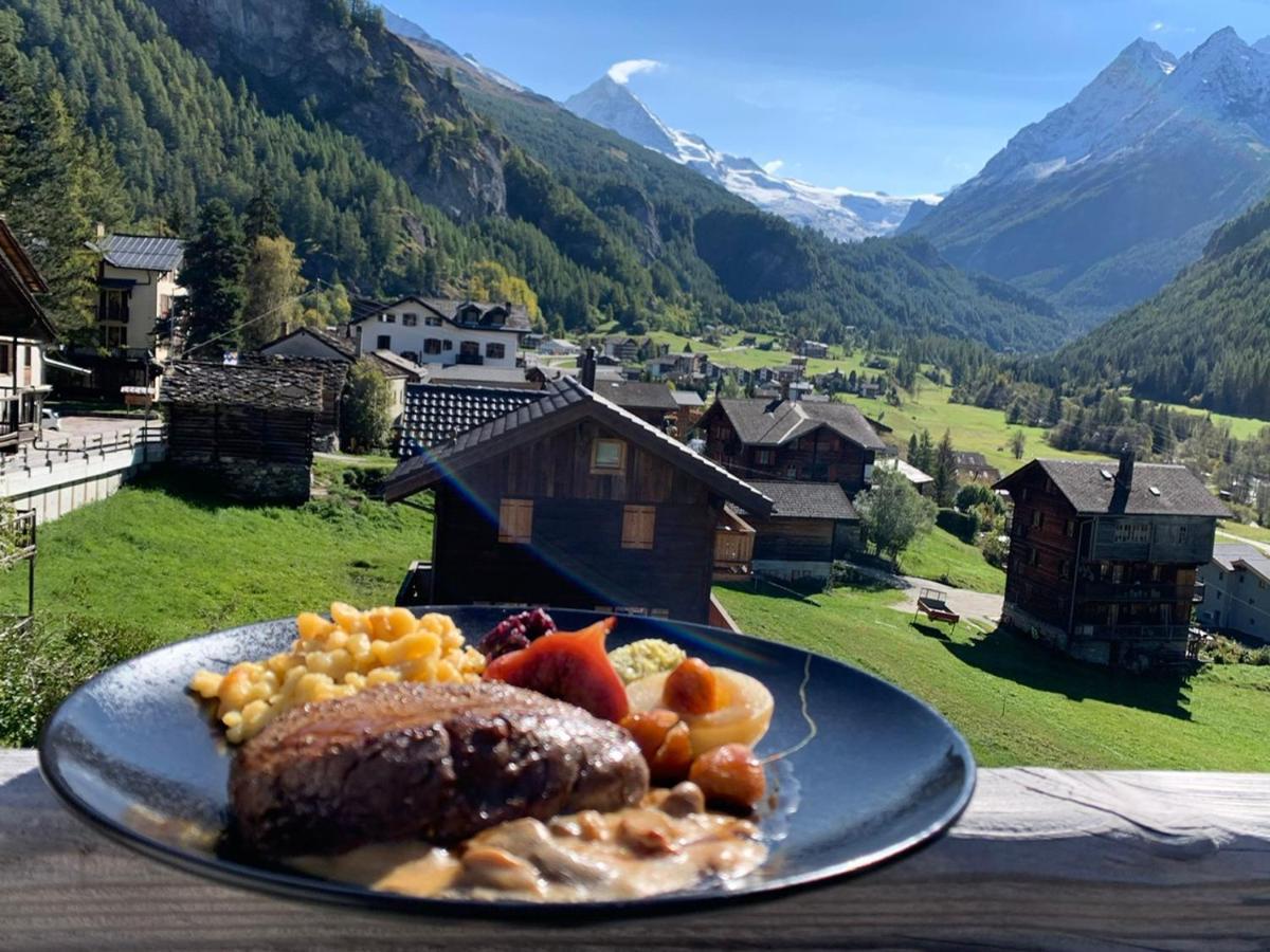 Hotel Restaurant Eden Evolène Exteriör bild