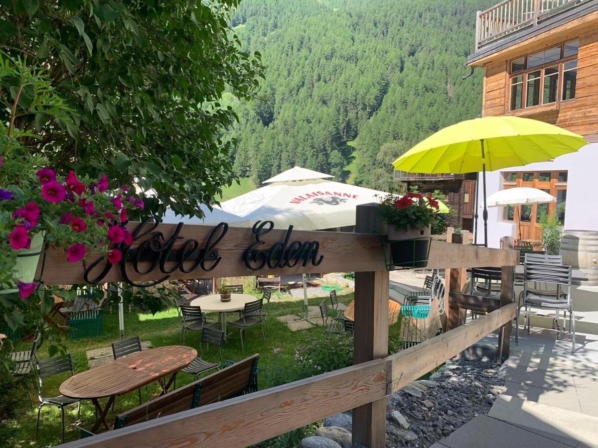 Hotel Restaurant Eden Evolène Exteriör bild
